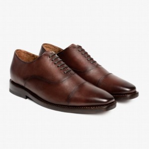 Scarpe da Sera Thursday Boots Executive Uomo Marroni | YRT2446ER