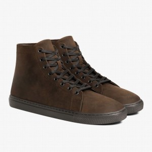 Sneakers Alte Thursday Boots Premier Uomo Marroni | IPC331VZ