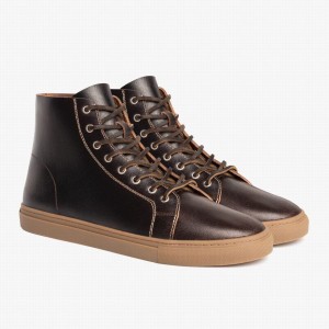 Sneakers Alte Thursday Boots Premier Uomo Cacao | ALW5799KT