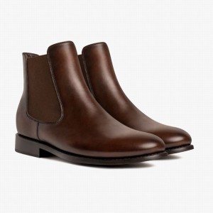 Stivaletti Chelsea Thursday Boots Cavalier Uomo Cioccolato | TKI449YP