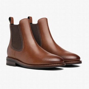 Stivaletti Chelsea Thursday Boots Duke Uomo Brandy | GBC332GH