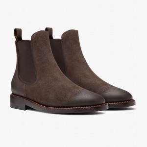 Stivaletti Chelsea Thursday Boots Duke Uomo Cioccolato | SIB1191PT