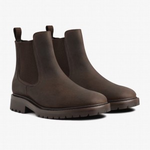 Stivaletti Chelsea Thursday Boots Legend Uomo Marroni | DRH4696MI