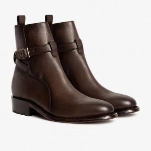 Stivaletti Chelsea Thursday Boots Rogue Uomo Caffè | BRF9844RI