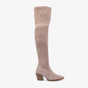 Stivali Sopra Ginocchio Thursday Boots Tempest Donna Marroni | VGI1261LE