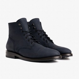 Stivali Stringati Thursday Boots Captain Uomo Blu Marino | VYV6469PM