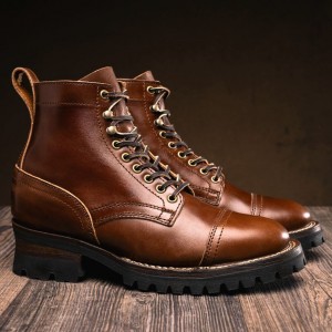 Stivali Stringati Thursday Boots Challenger Uomo Marroni | LRE1228BV