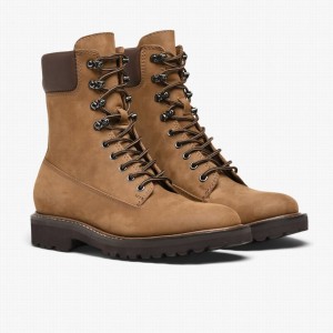 Stivali Stringati Thursday Boots Explorer Uomo Marroni | JTC8643TR