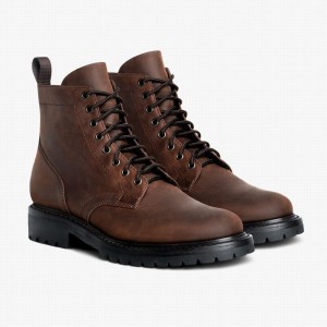 Stivali Stringati Thursday Boots Hero Uomo Cioccolato | XSV6724IT