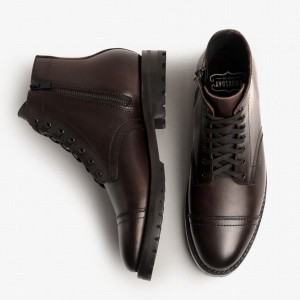 Stivali Stringati Thursday Boots Major Uomo Old English | SYK7237SQ