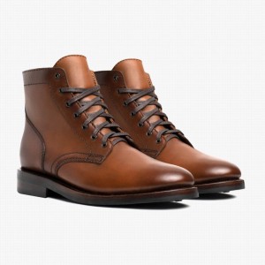 Stivali Stringati Thursday Boots President Uomo Brandy | QEK814ST