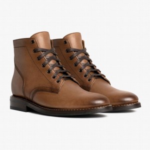 Stivali Stringati Thursday Boots President Uomo Marroni | RYL4589ZT