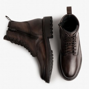 Stivali Stringati Thursday Boots Stomper Uomo Old English | CTH3088IW