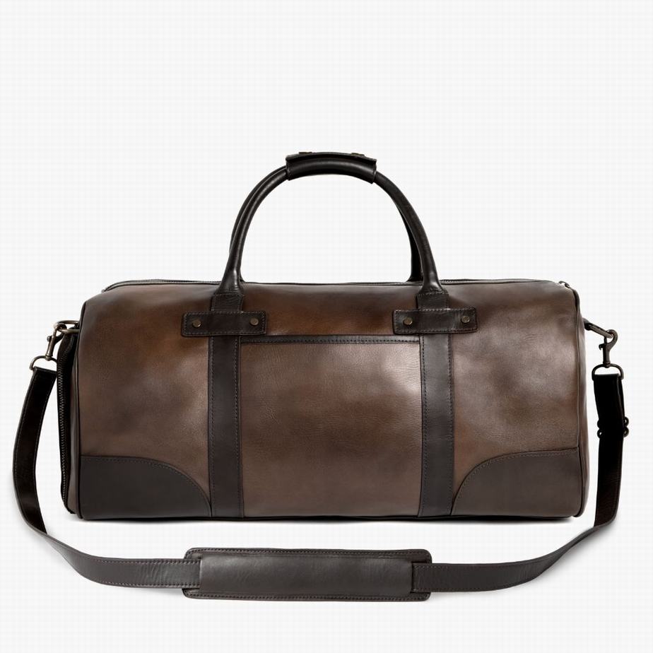 Borsa Da Viaggio Thursday Boots Weekender Uomo Cioccolato | JQM4589HG