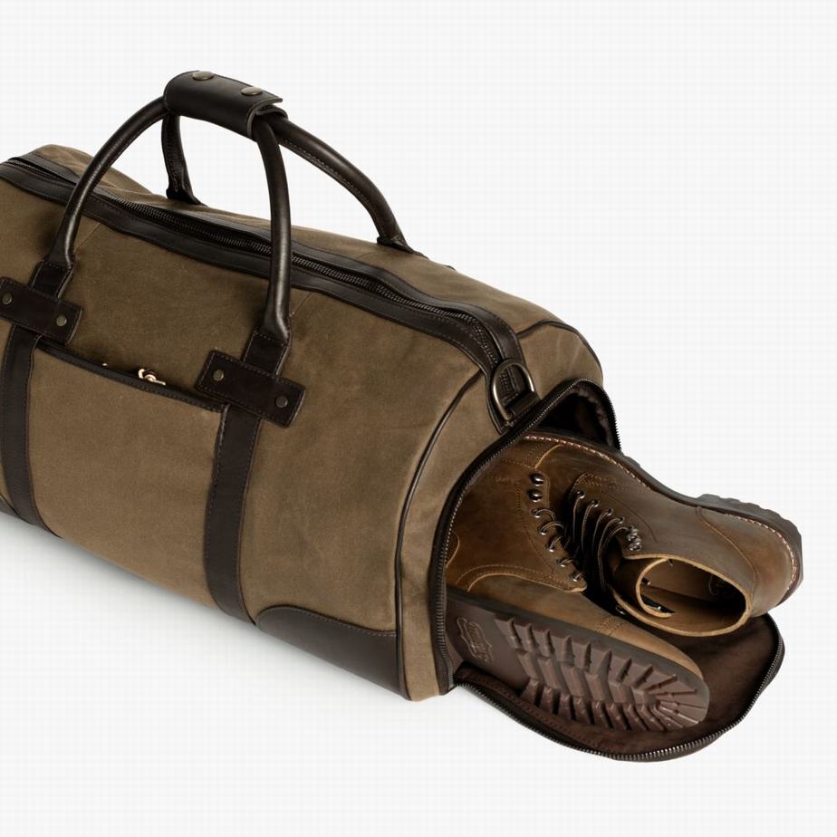 Borsa Da Viaggio Thursday Boots Weekender Uomo Marroni | HJG3069KZ