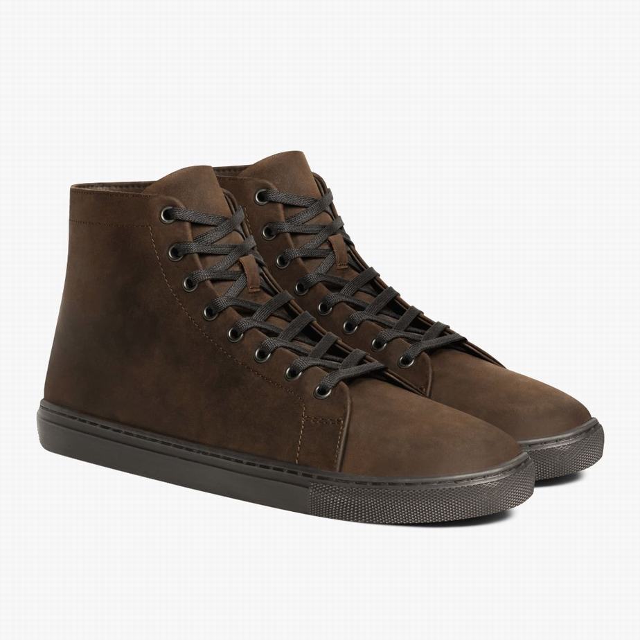 Sneakers Alte Thursday Boots Premier Uomo Marroni | IPC331VZ