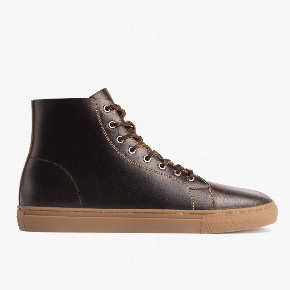 Sneakers Alte Thursday Boots Premier Uomo Cacao | ALW5799KT