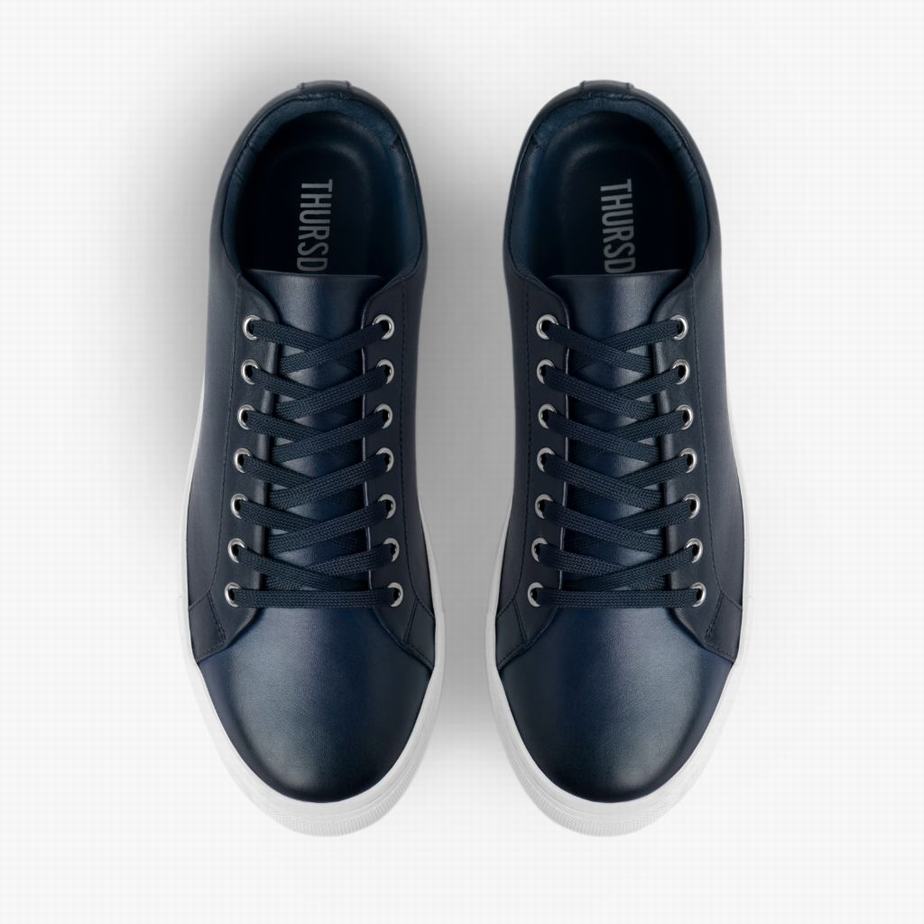 Sneakers Basse Thursday Boots Premier Uomo Blu Profondo | FVH3894FM