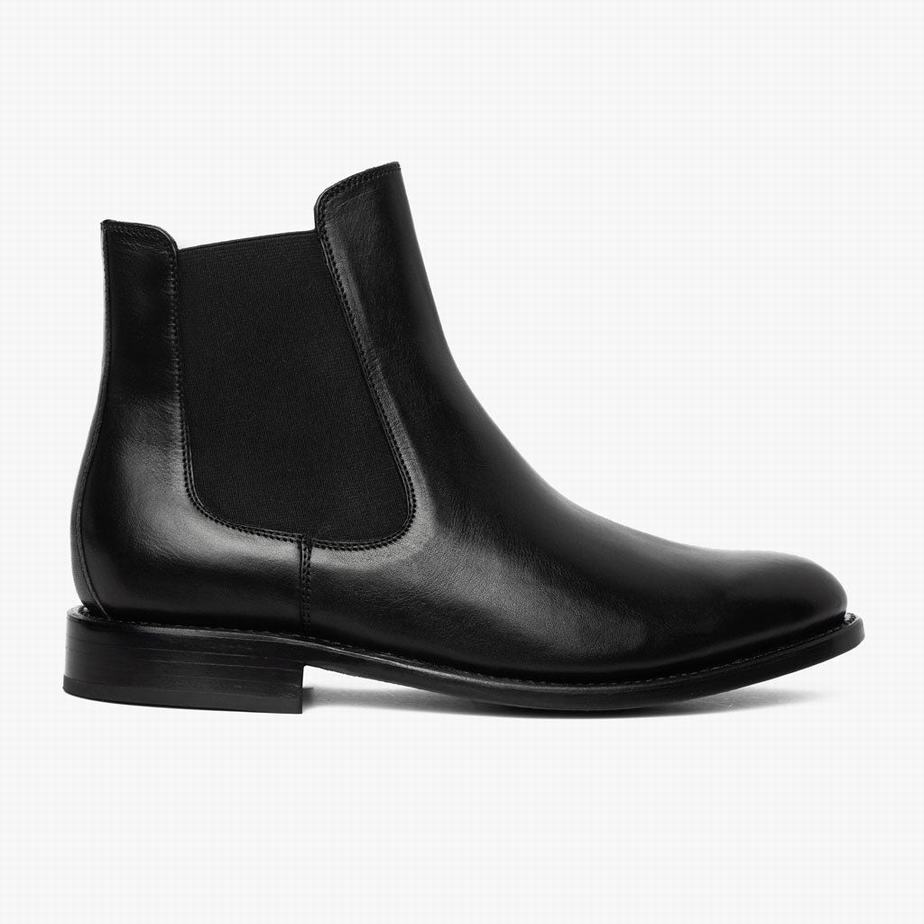 Stivaletti Chelsea Thursday Boots Cavalier Uomo Nere | OJO7620HE