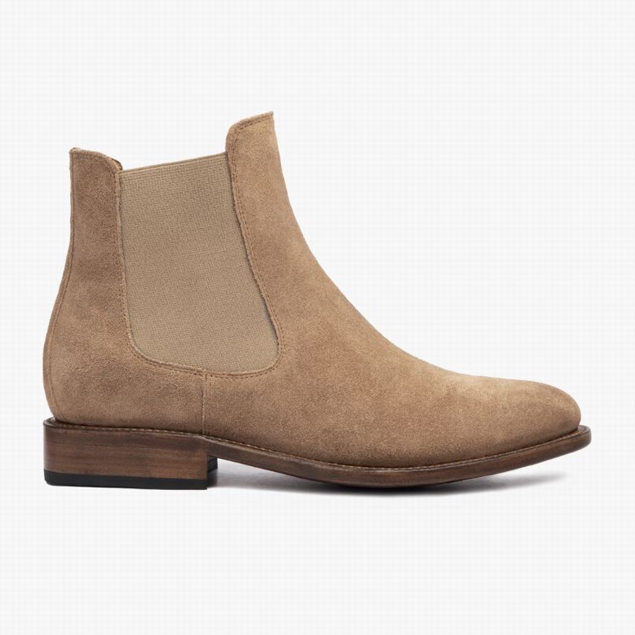 Stivaletti Chelsea Thursday Boots Cavalier Uomo Beige | QBD3266RW