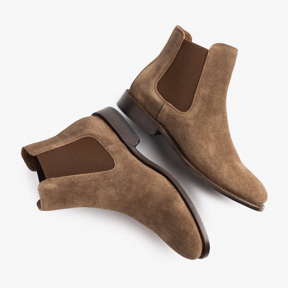 Stivaletti Chelsea Thursday Boots Cavalier Uomo Marroni | HAI397IY