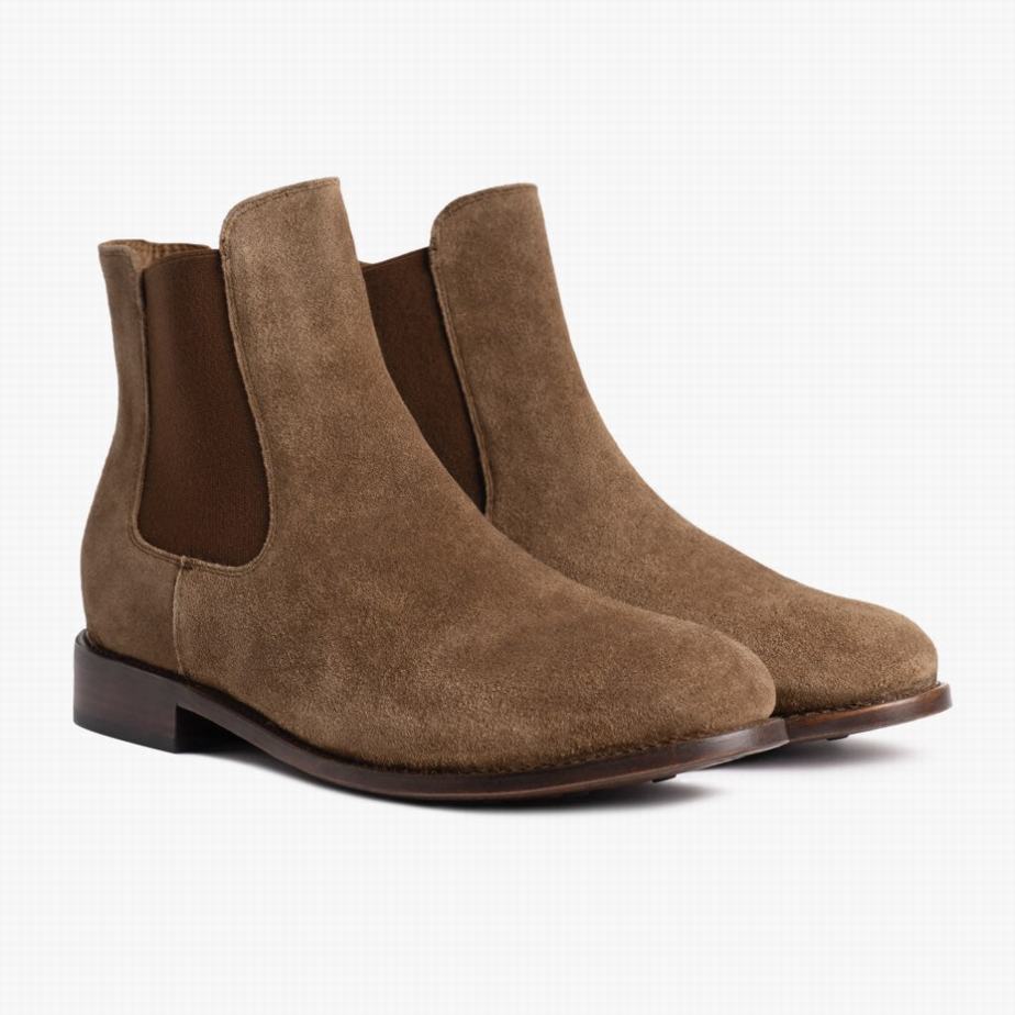 Stivaletti Chelsea Thursday Boots Cavalier Uomo Marroni | HAI397IY