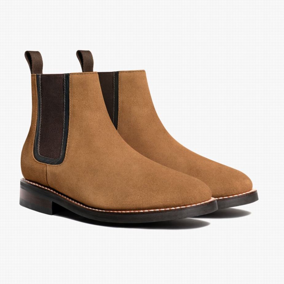 Stivaletti Chelsea Thursday Boots Duke Uomo Arancioni | QSC1896HB