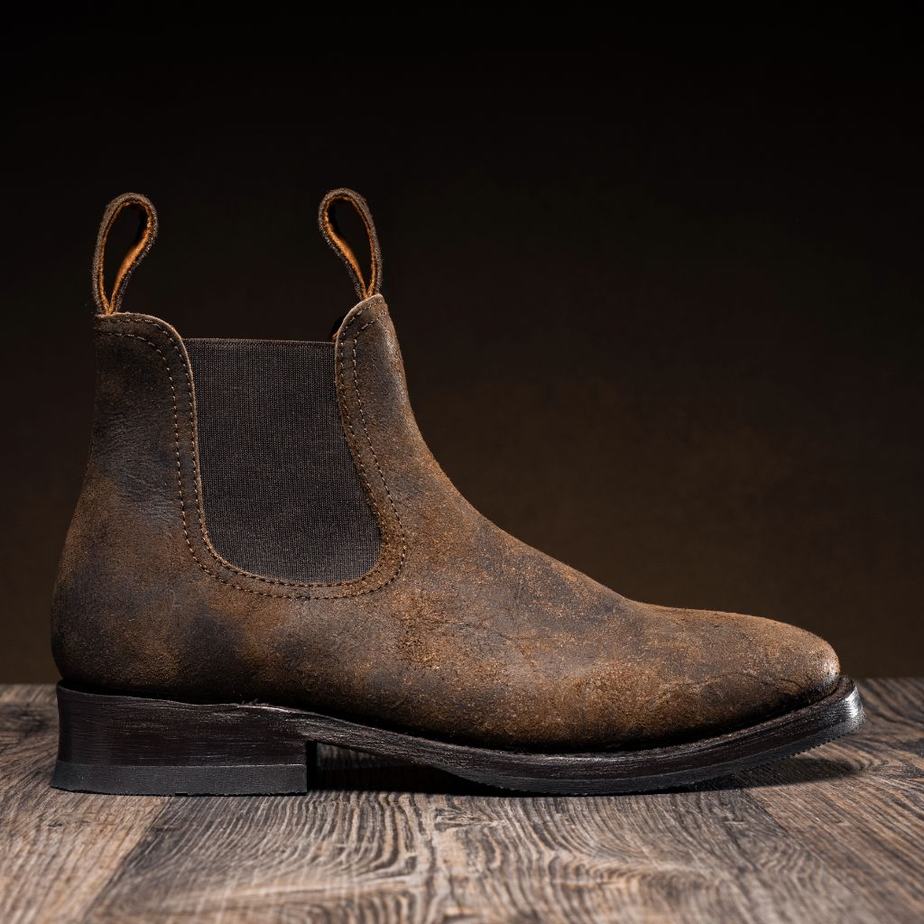 Stivaletti Chelsea Thursday Boots Journeyman Uomo Grigie | XER877WL