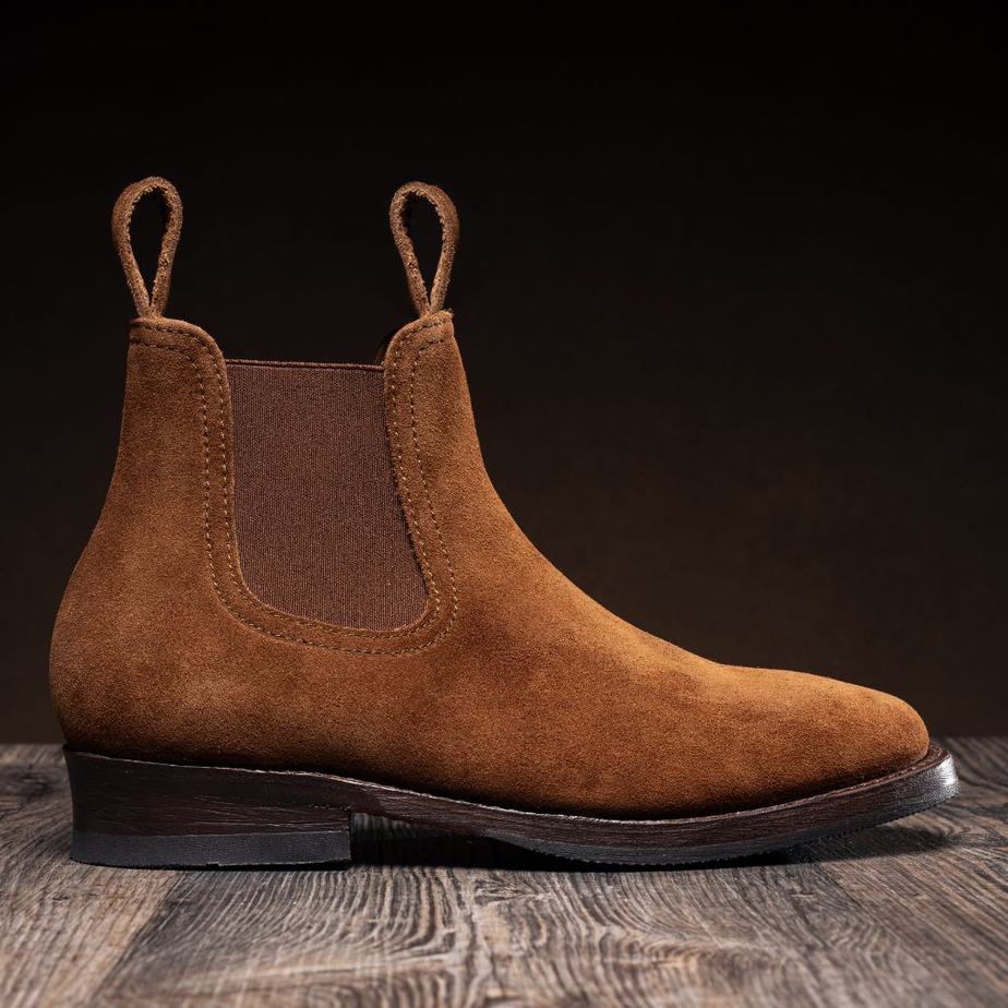 Stivaletti Chelsea Thursday Boots Journeyman Uomo Marroni | DHM9311JF