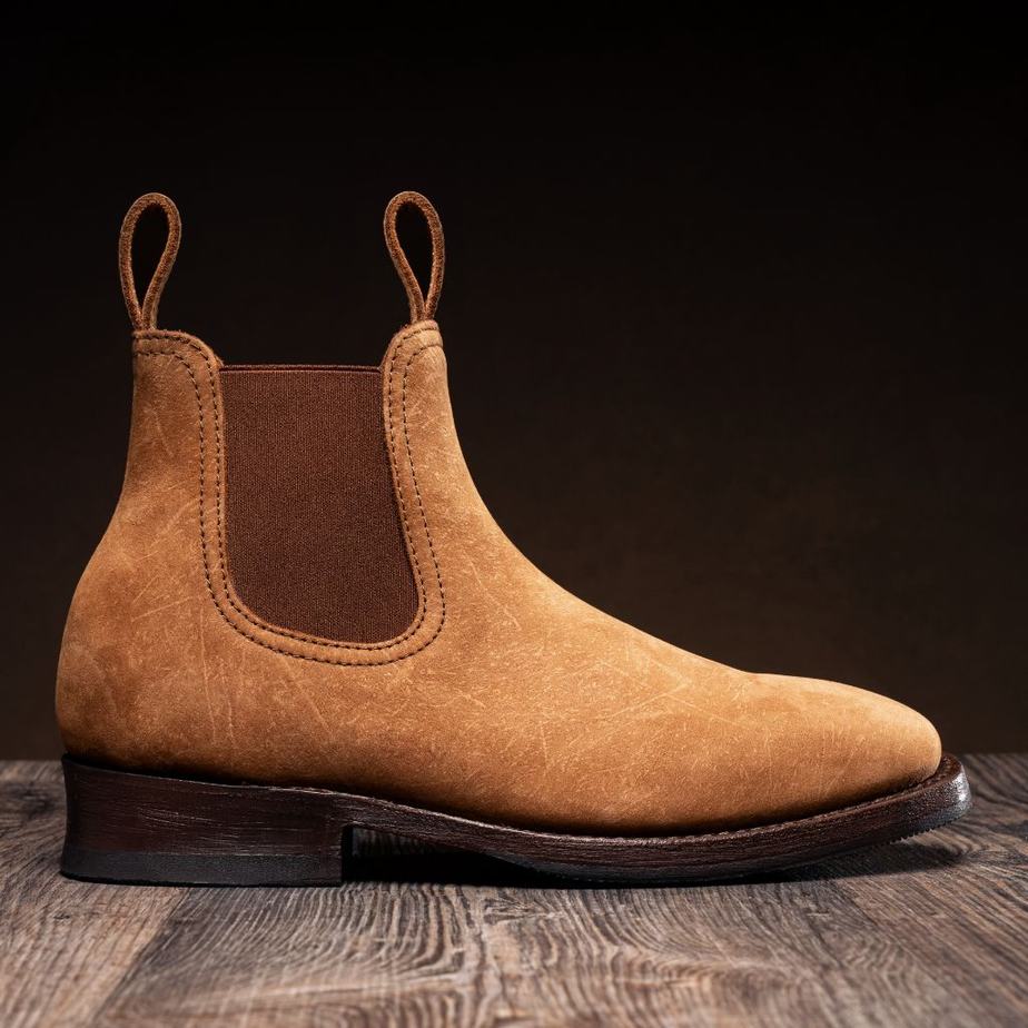 Stivaletti Chelsea Thursday Boots Journeyman Uomo Marroni | XUC522IV