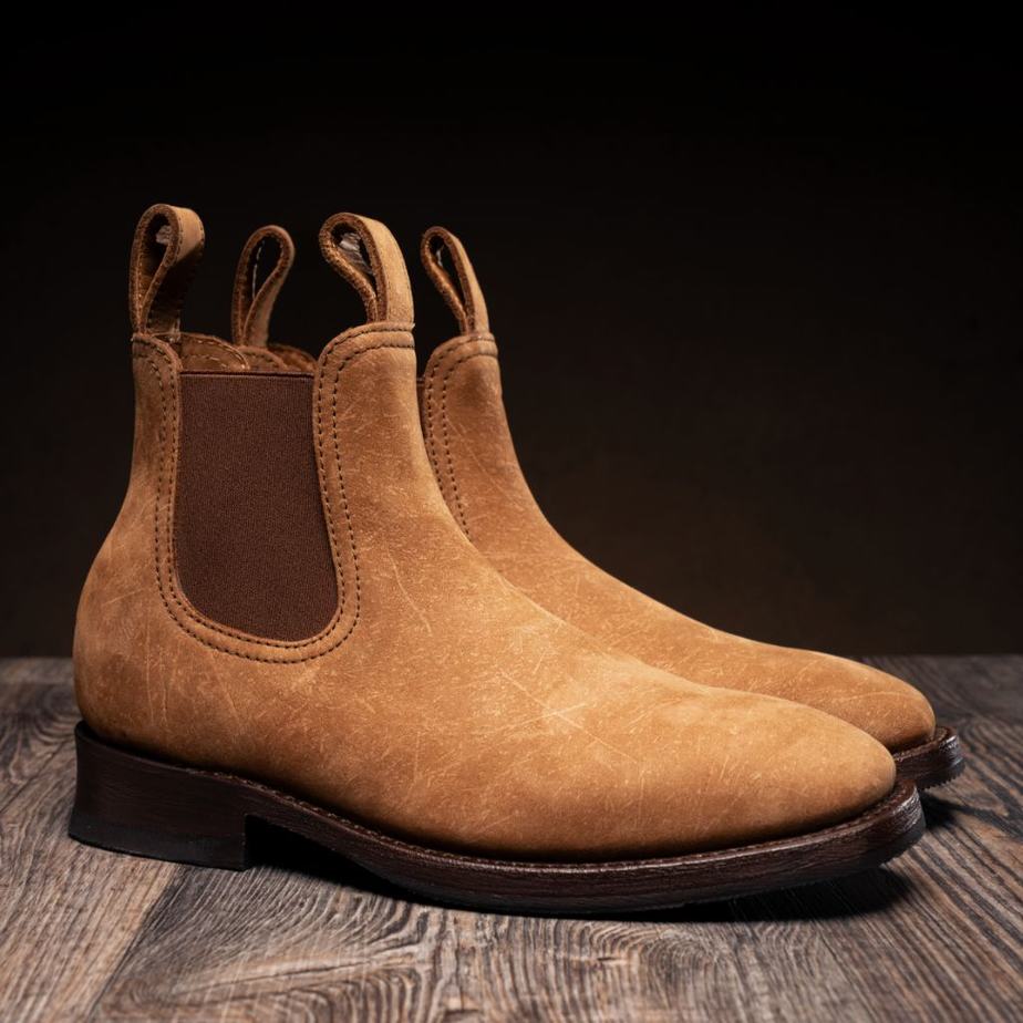 Stivaletti Chelsea Thursday Boots Journeyman Uomo Marroni | XUC522IV