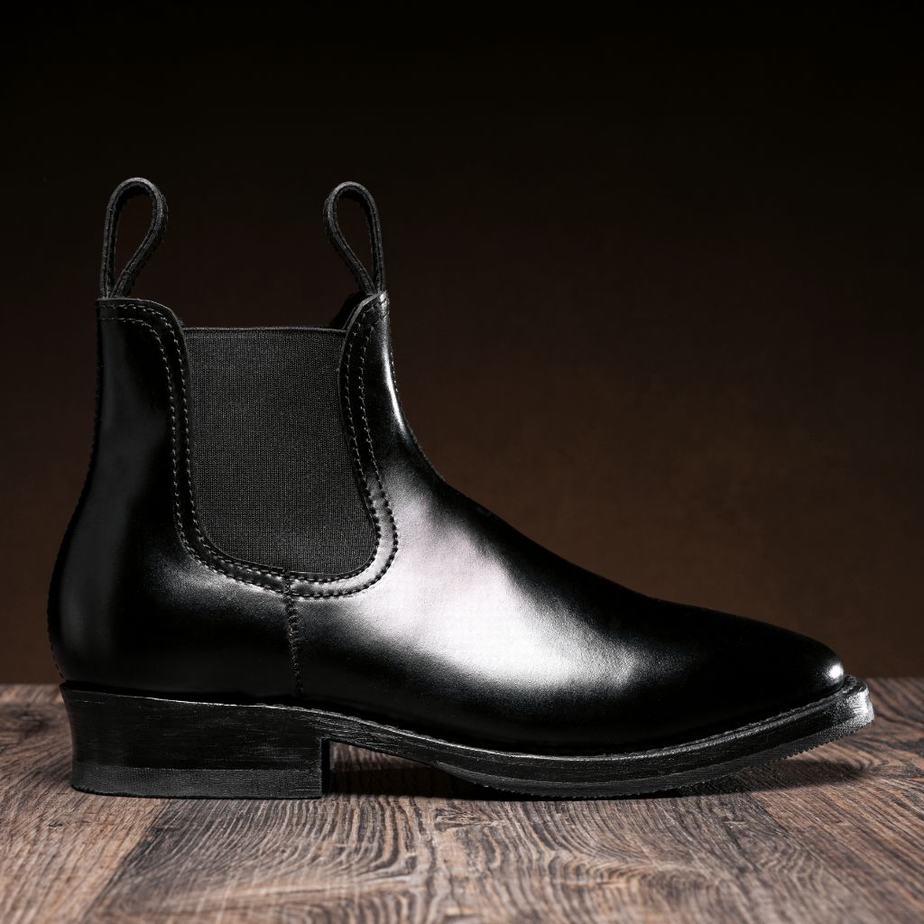 Stivaletti Chelsea Thursday Boots Journeyman Uomo Nere Marroni Scuro | WMO343XY