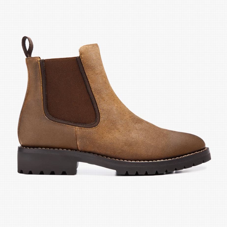 Stivaletti Chelsea Thursday Boots Legend Uomo Safari | PIX1059SB