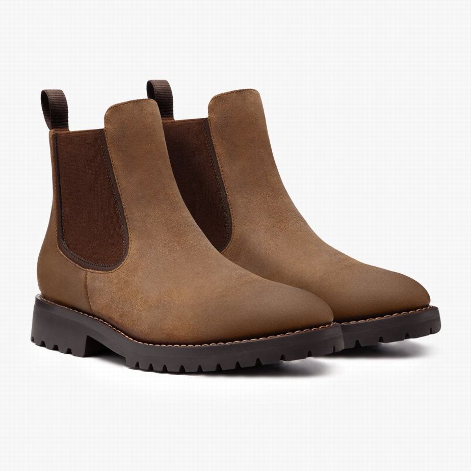 Stivaletti Chelsea Thursday Boots Legend Uomo Safari | PIX1059SB