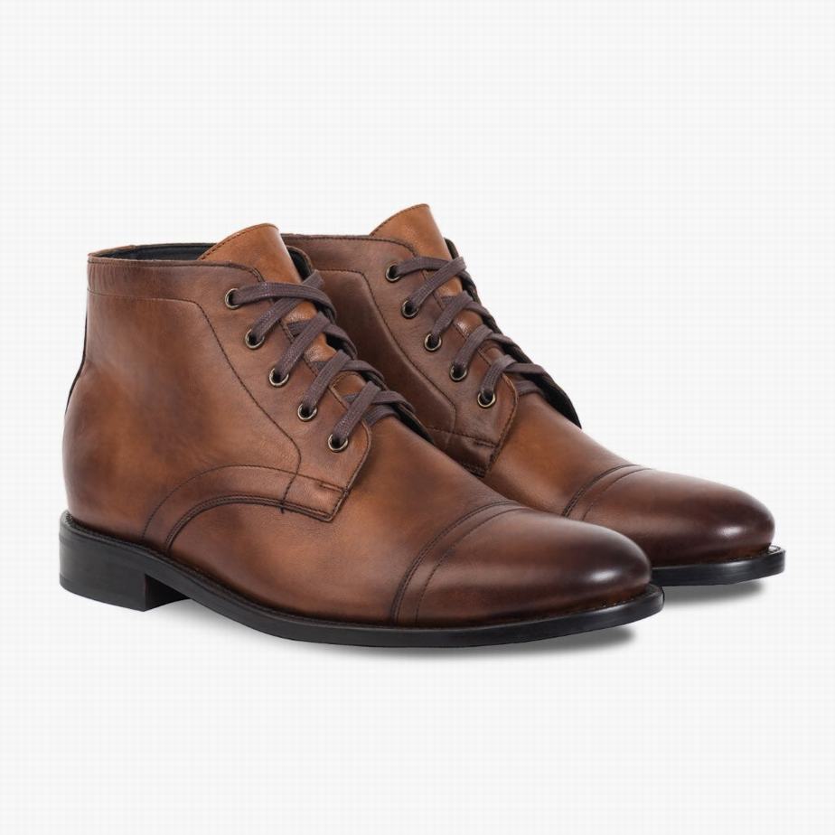 Stivali Chukka Thursday Boots Cadet Uomo Walnut | TPK2268NX