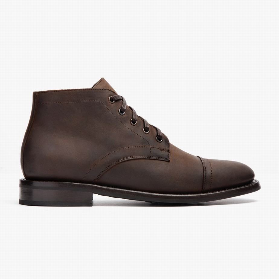 Stivali Chukka Thursday Boots Cadet Uomo Marroni | EUU7882GR