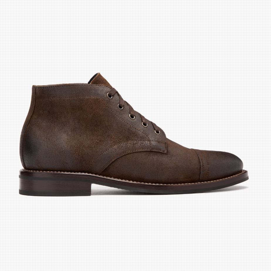 Stivali Chukka Thursday Boots Cadet Uomo Mocha | OAF9281HF