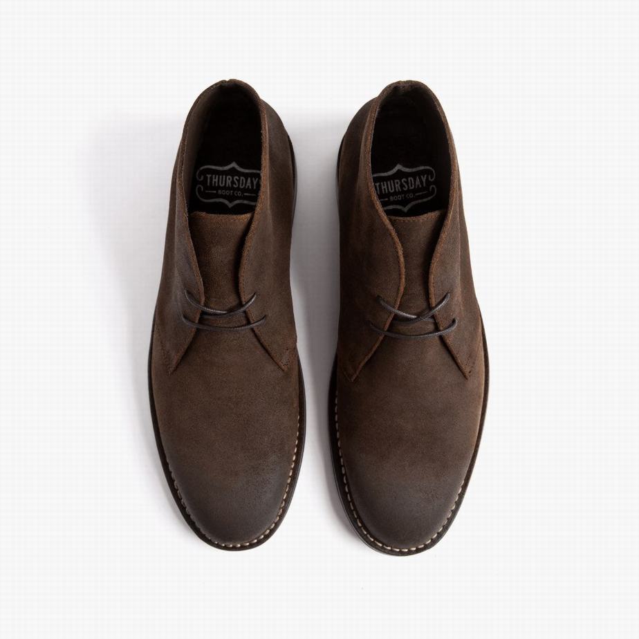 Stivali Chukka Thursday Boots Scout Uomo Mocha | IWP8894GQ