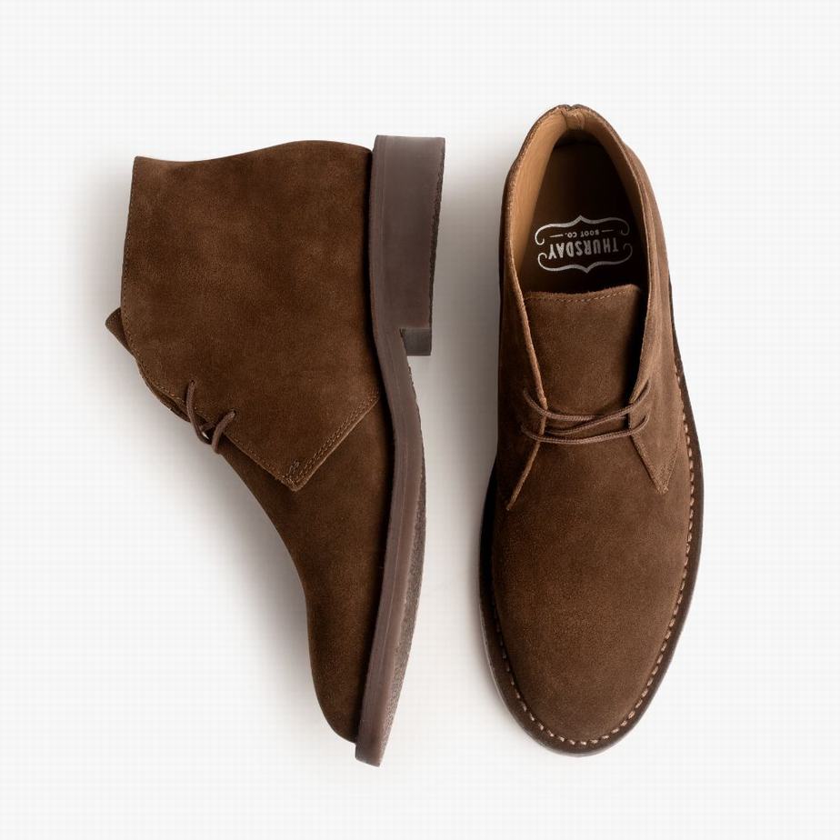 Stivali Chukka Thursday Boots Scout Uomo Cioccolato | OGC2543YK