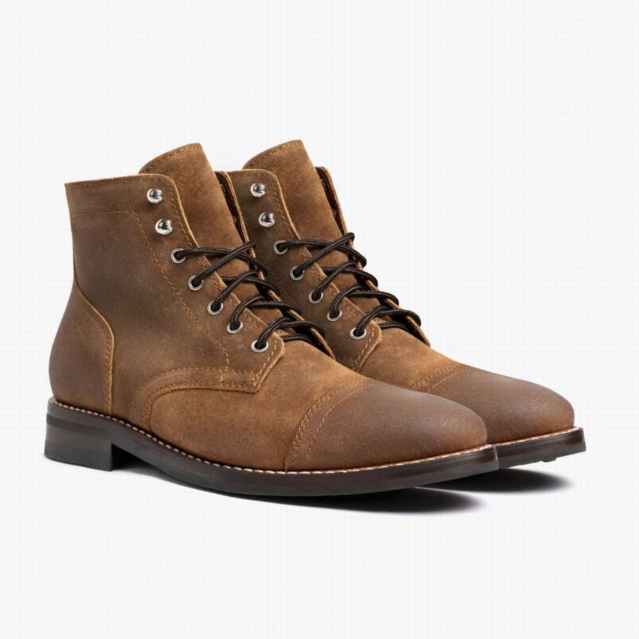 Stivali Stringati Thursday Boots Captain Uomo Safari | ADE1164GV