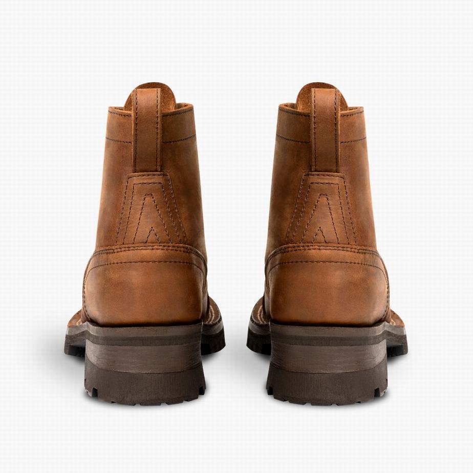 Stivali Stringati Thursday Boots Challenger Uomo Marroni | HAA9832IE