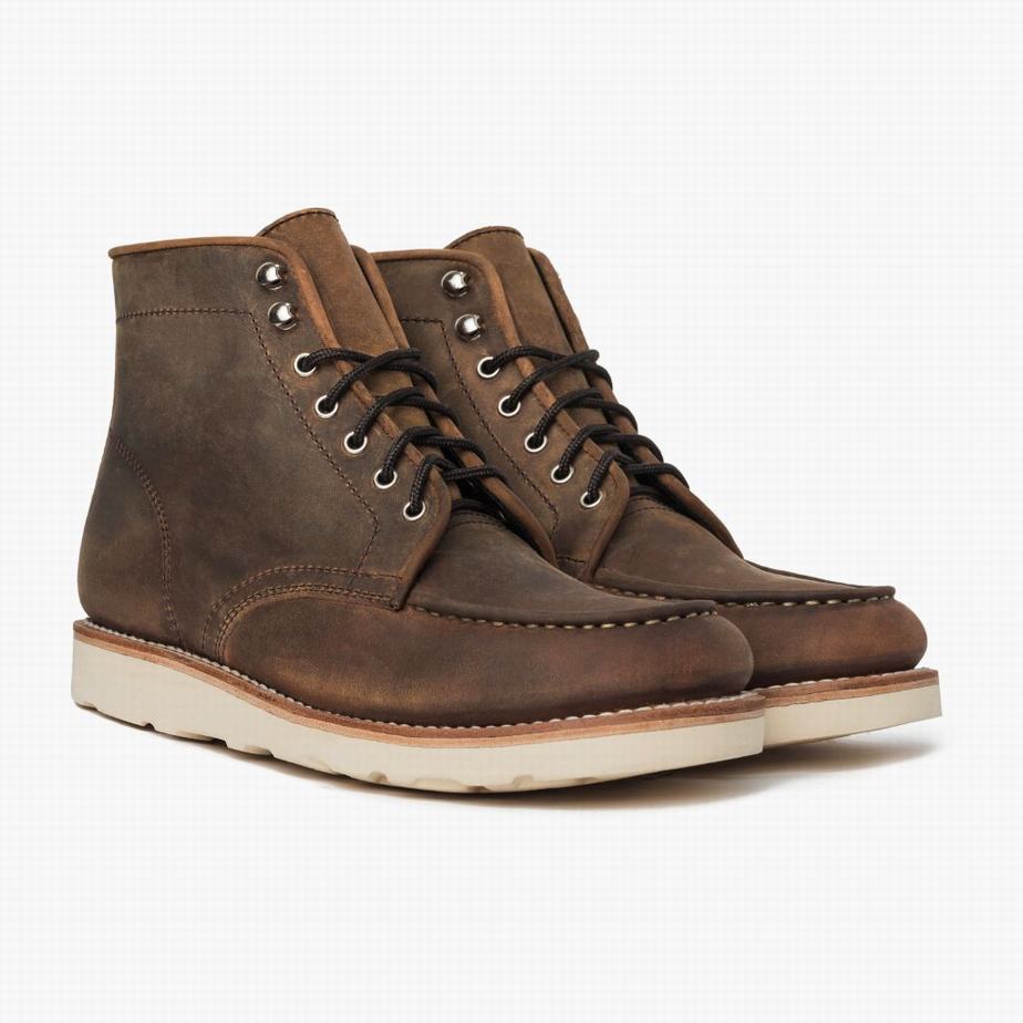 Stivali Stringati Thursday Boots Diplomat Uomo Marroni | BYH6433HT