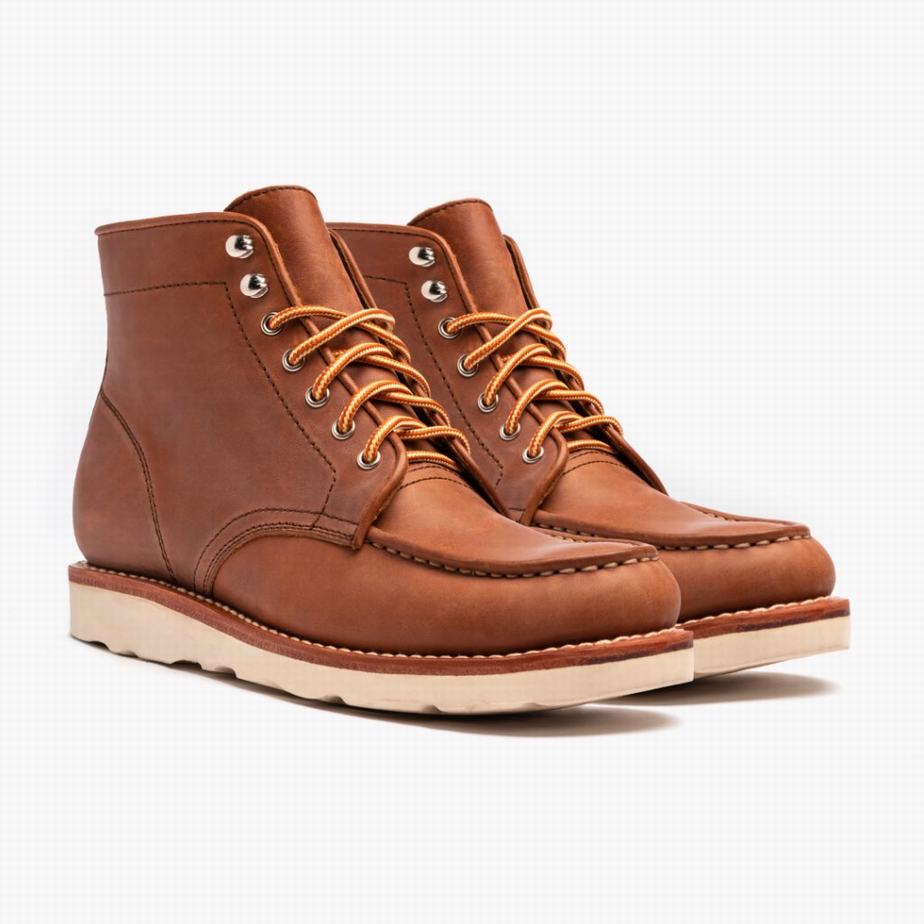 Stivali Stringati Thursday Boots Diplomat Uomo Marroni | JBN3445BC