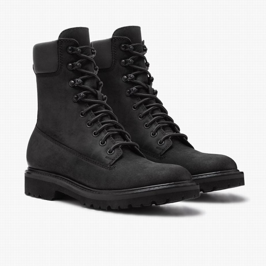 Stivali Stringati Thursday Boots Explorer Uomo Nere | FHN1896YJ