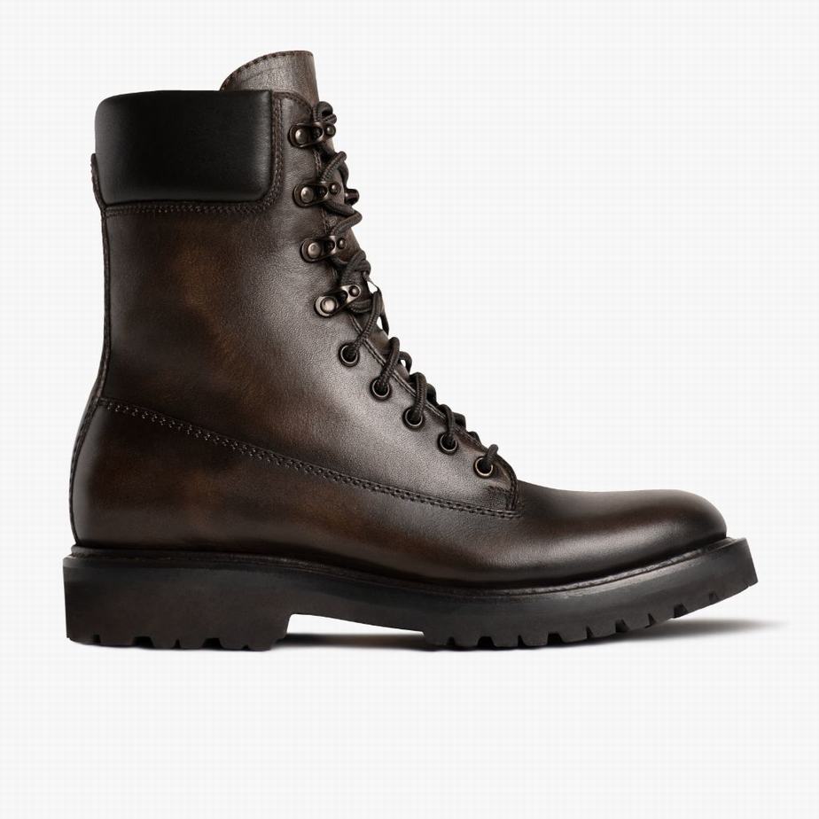 Stivali Stringati Thursday Boots Explorer Uomo Caffè | NYL3518VD