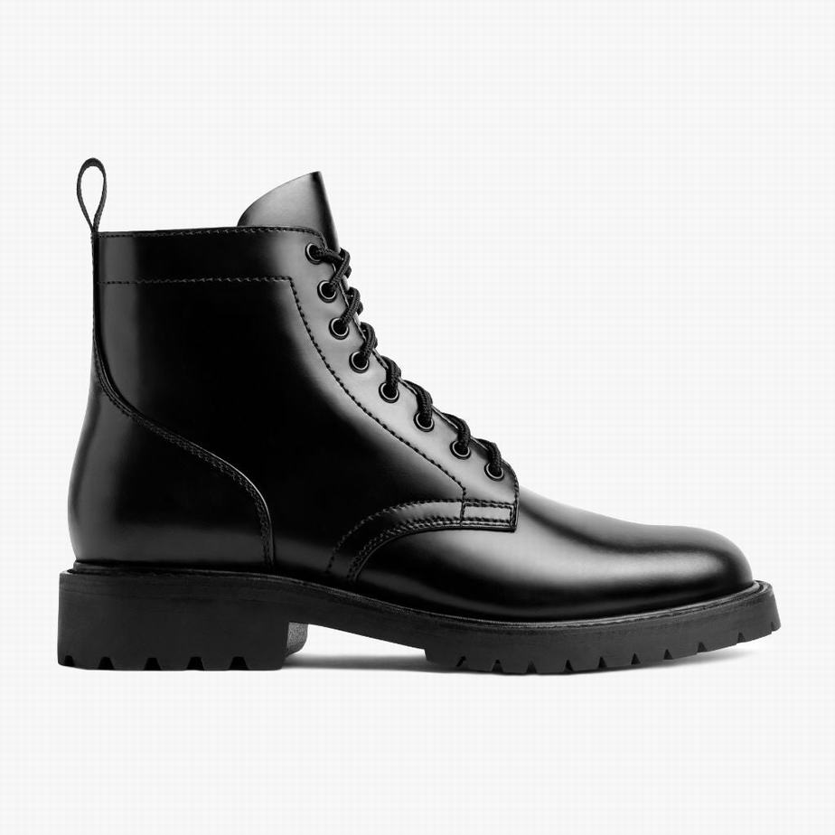 Stivali Stringati Thursday Boots Hero Uomo Nere | QNH6697UP