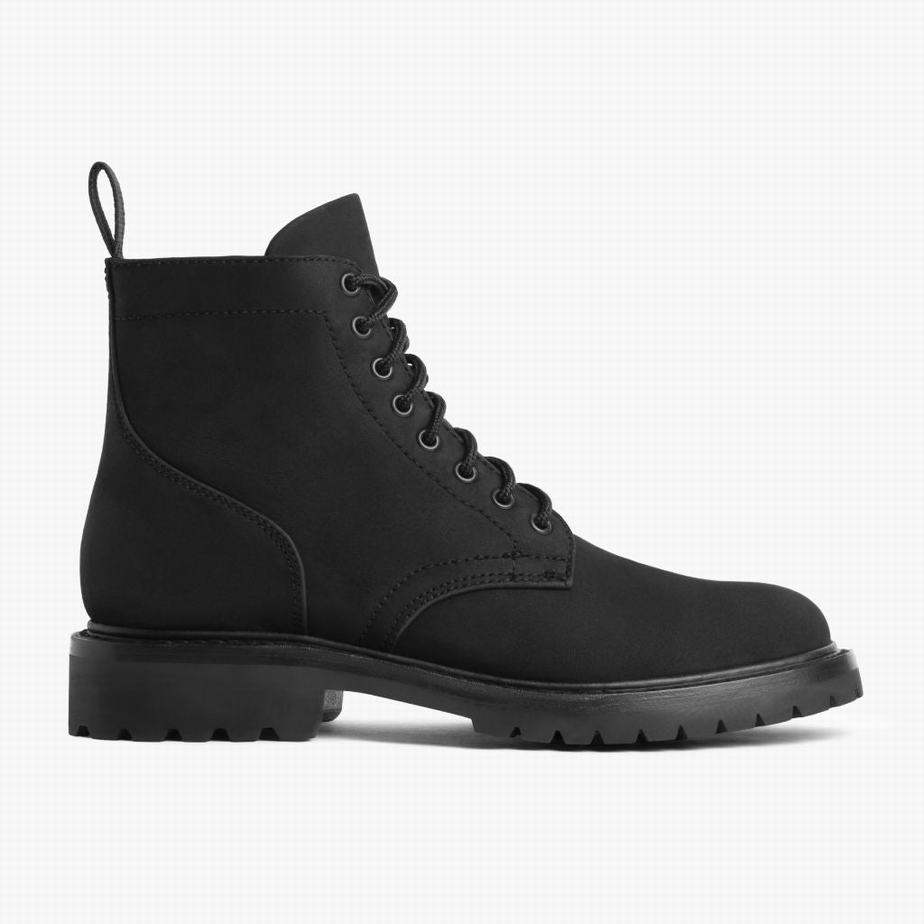 Stivali Stringati Thursday Boots Hero Uomo Nere | PSM2121FR