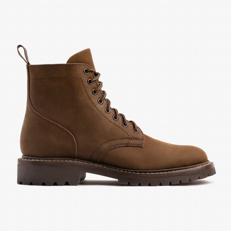 Stivali Stringati Thursday Boots Hero Uomo Marroni | LFD7028CA