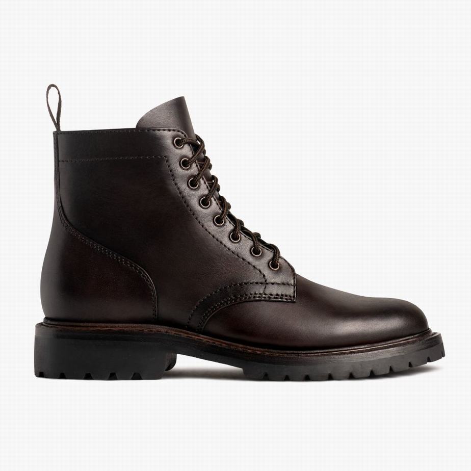 Stivali Stringati Thursday Boots Hero Uomo Caffè | LFT1868LQ