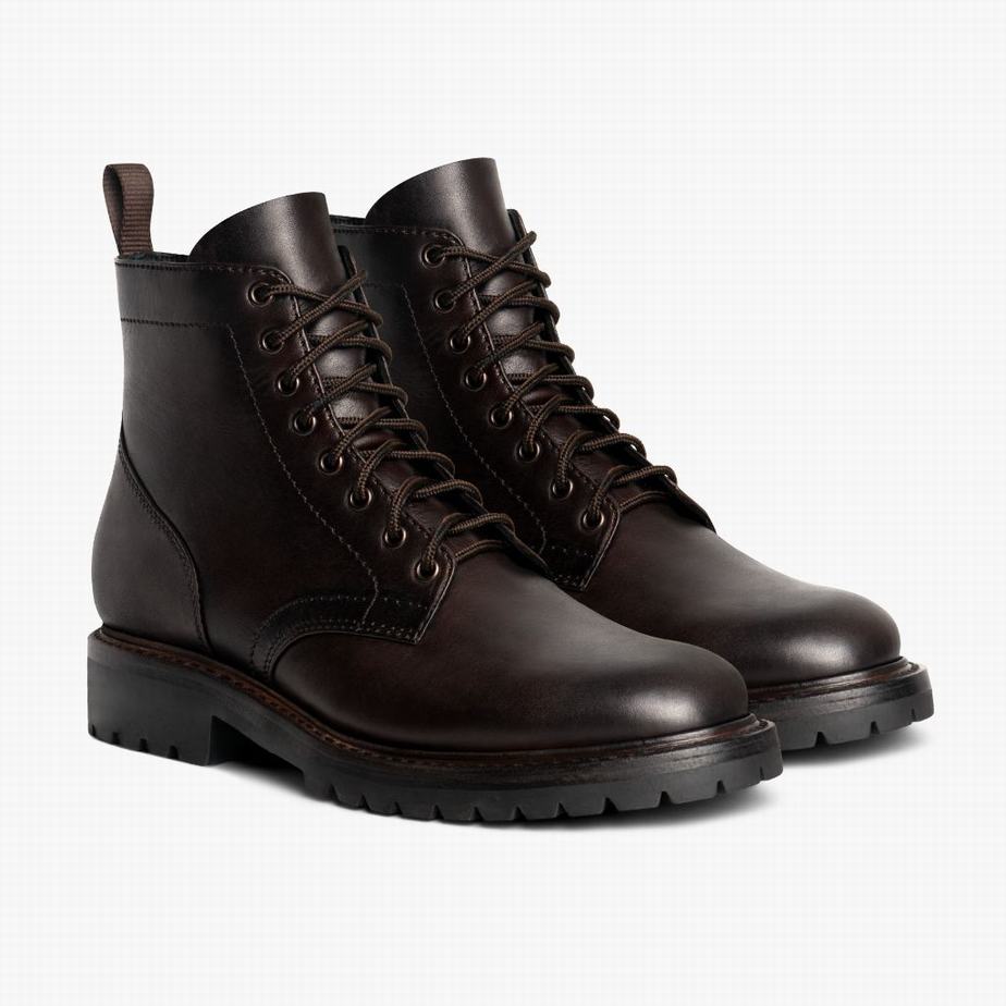 Stivali Stringati Thursday Boots Hero Uomo Caffè | LFT1868LQ